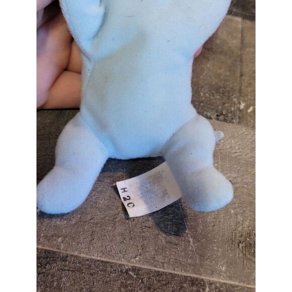 Beanie Baby 1993 as is Blue Elephant plush stuffed animal toy figure - Picture 4 of 5